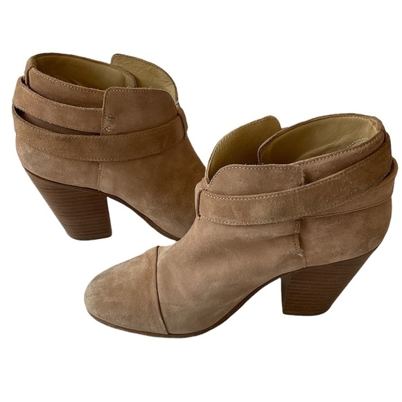 Rag and Bone Harrow Suede Leather Boots Size 38 - Picture 4 of 10